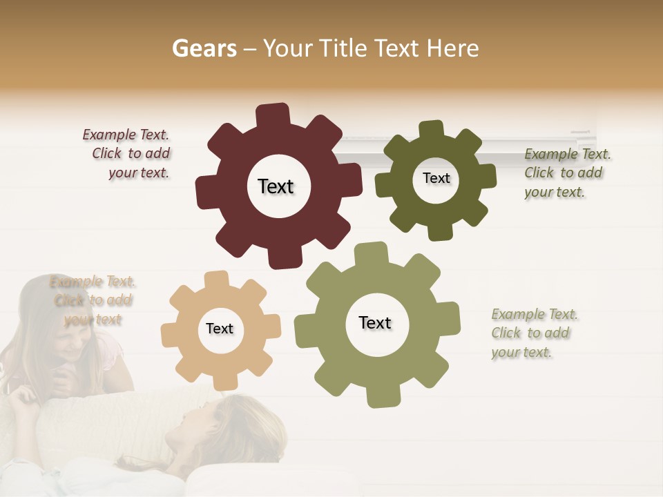 Togetherness Summer Looking PowerPoint Template