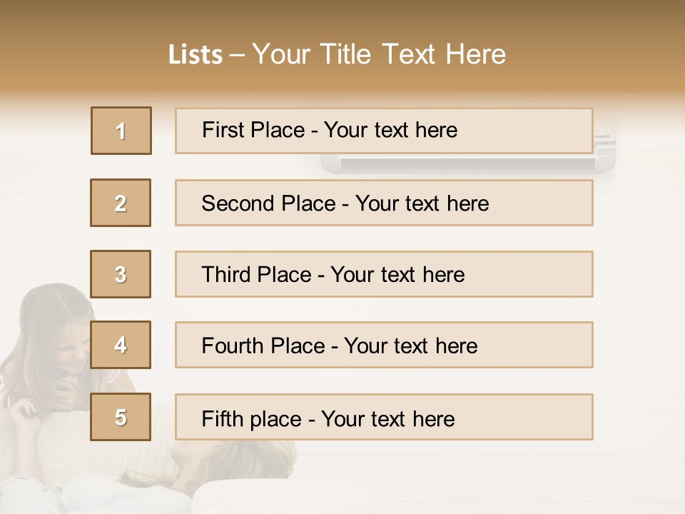 Togetherness Summer Looking PowerPoint Template