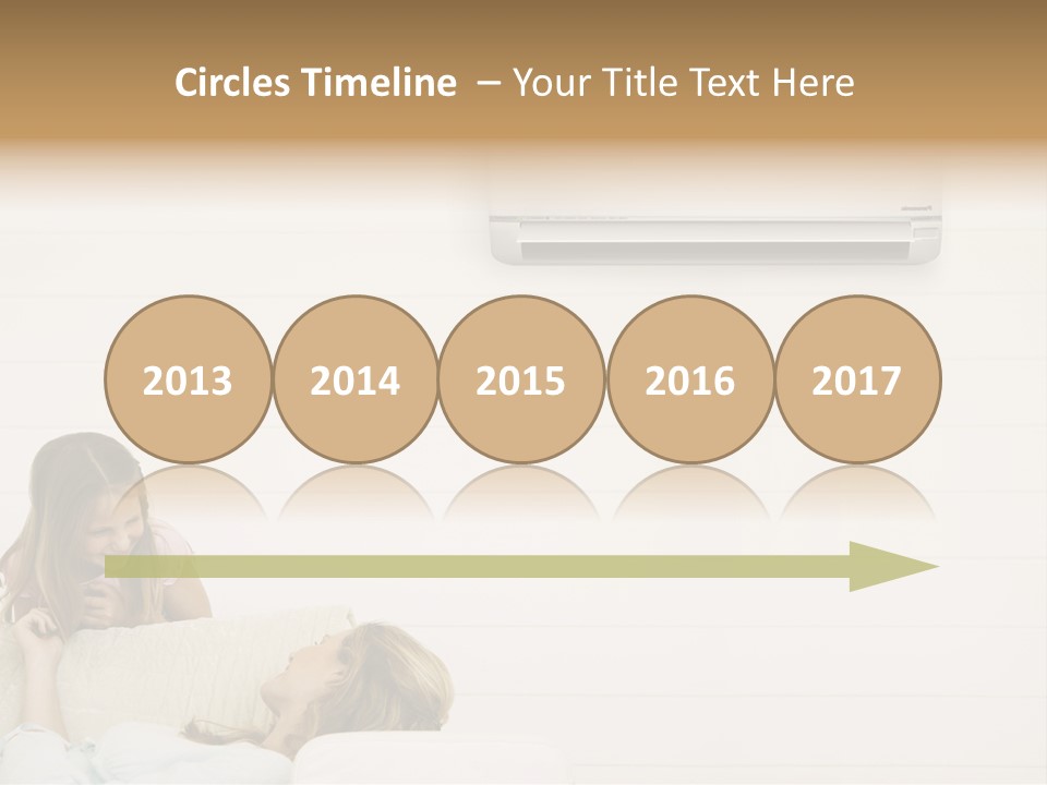 Togetherness Summer Looking PowerPoint Template