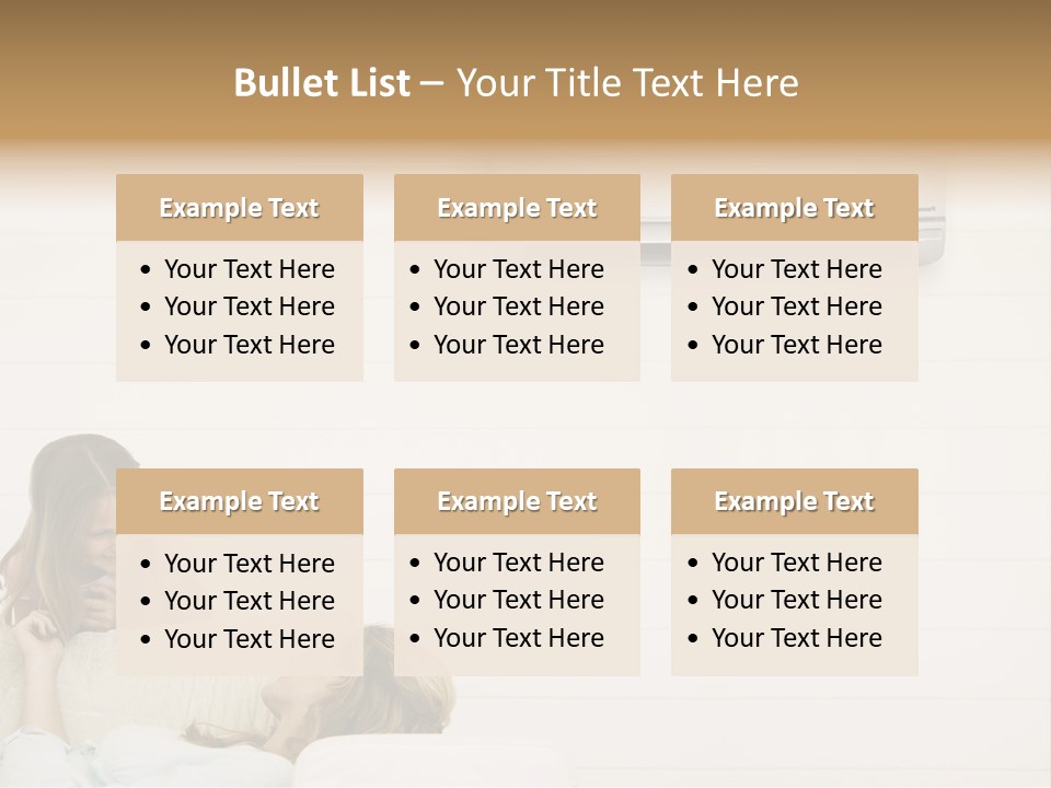 Togetherness Summer Looking PowerPoint Template