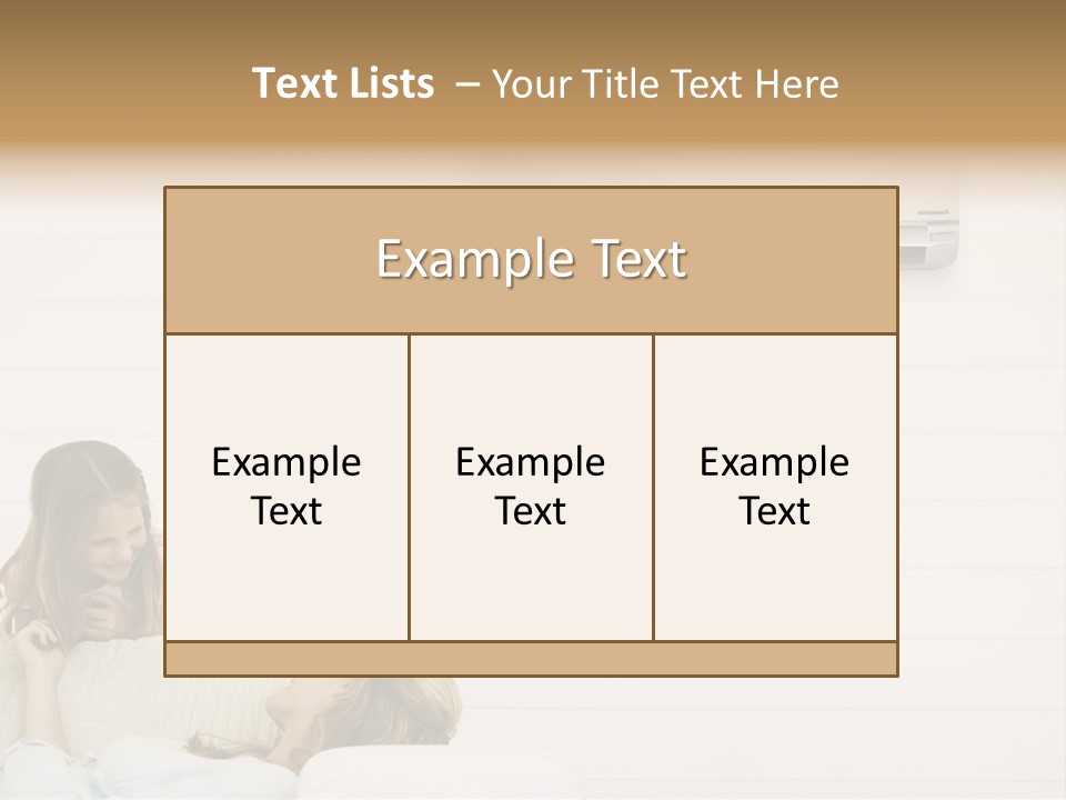 Togetherness Summer Looking PowerPoint Template