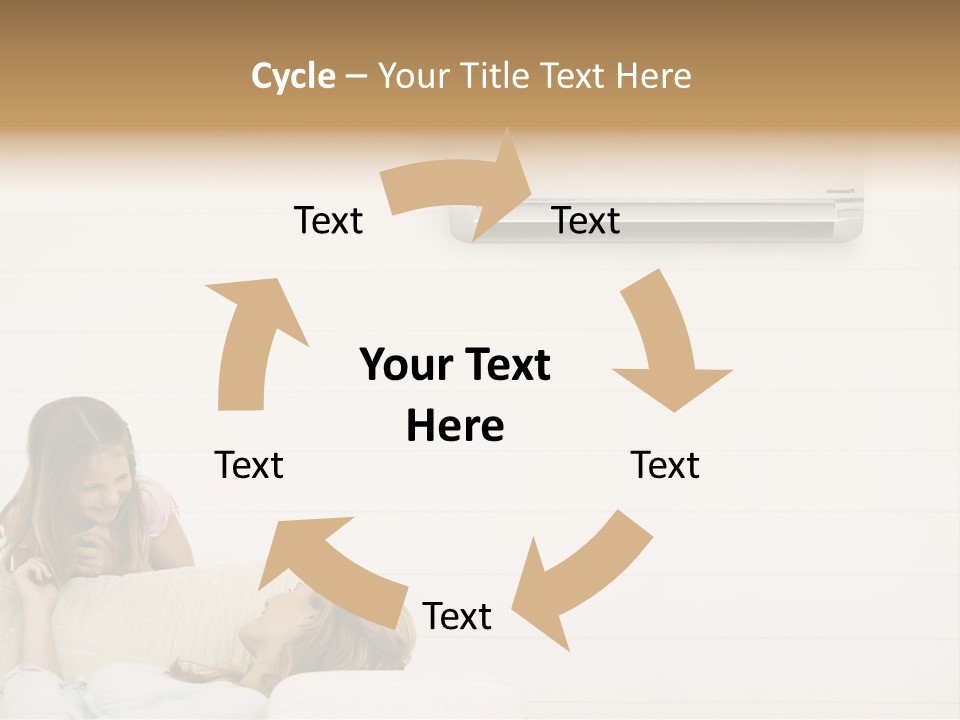 Togetherness Summer Looking PowerPoint Template