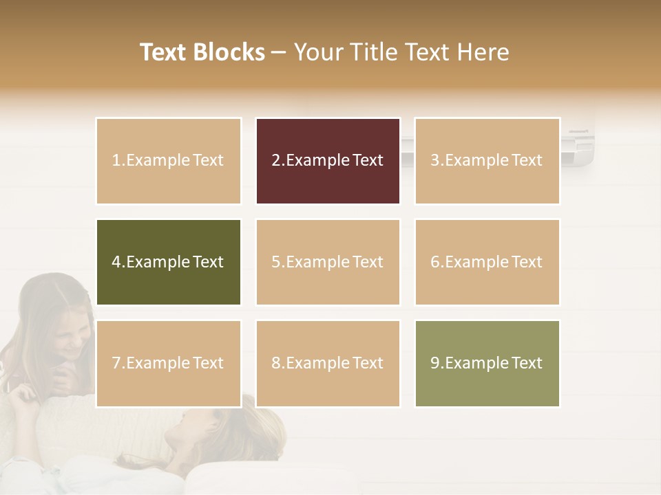 Togetherness Summer Looking PowerPoint Template