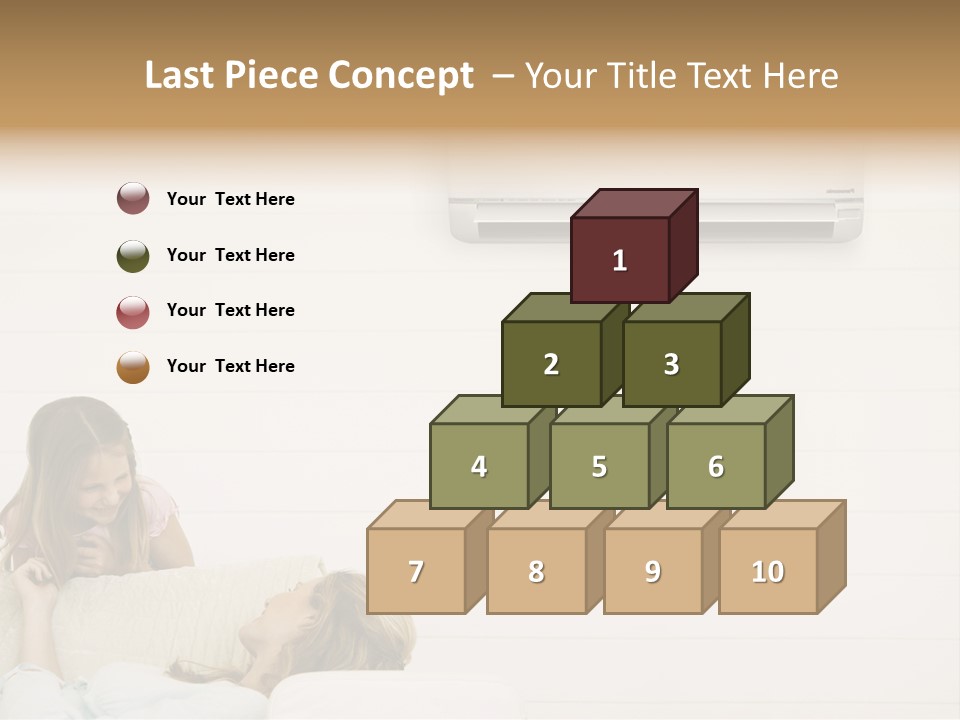 Togetherness Summer Looking PowerPoint Template