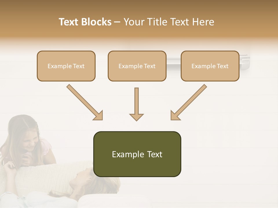 Togetherness Summer Looking PowerPoint Template
