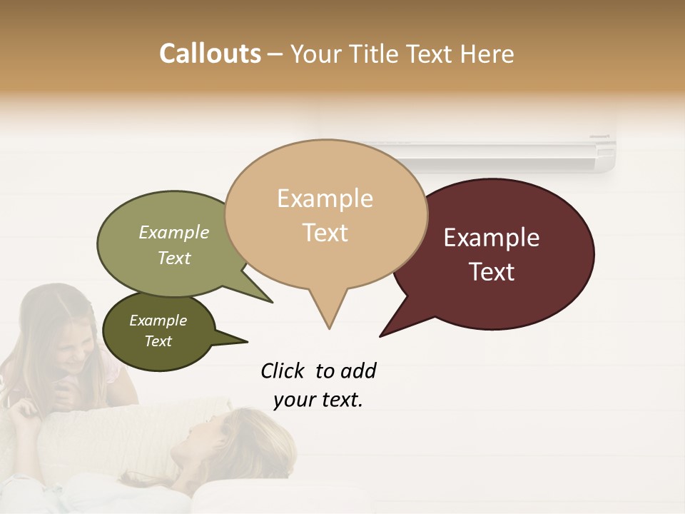 Togetherness Summer Looking PowerPoint Template