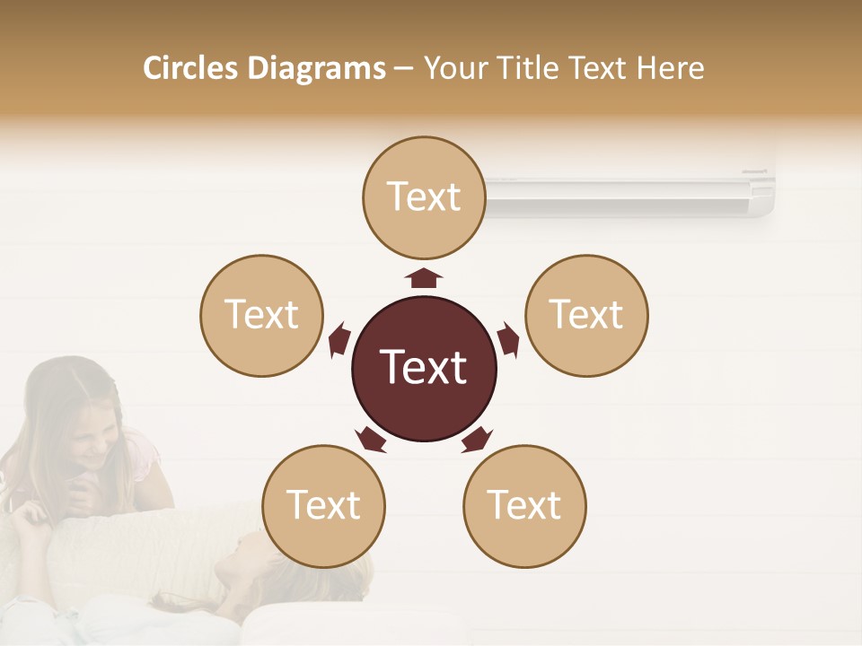 Togetherness Summer Looking PowerPoint Template