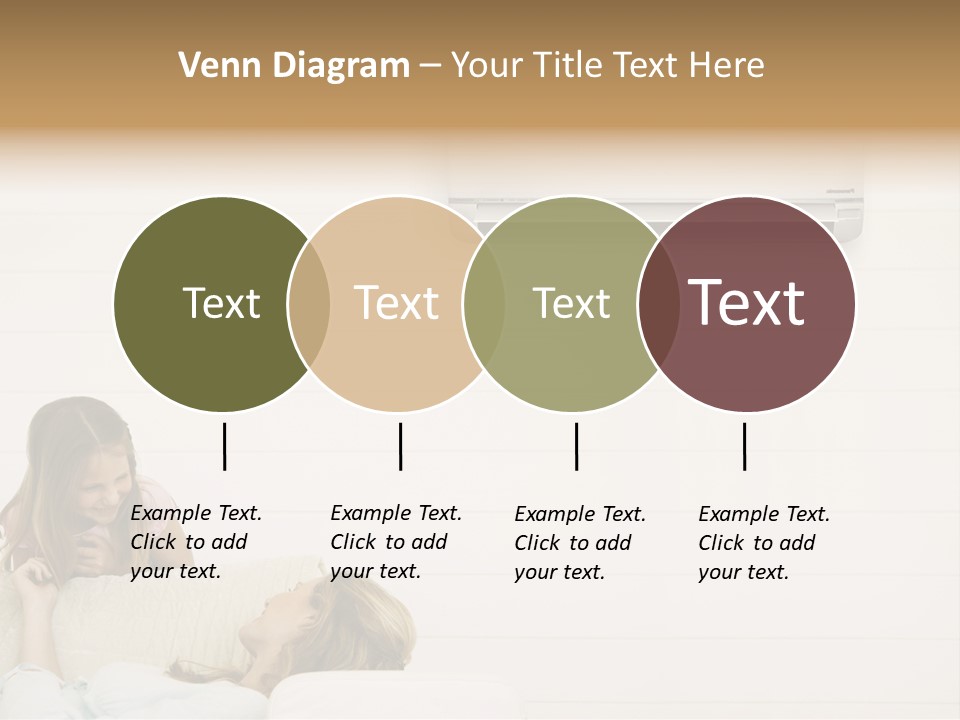 Togetherness Summer Looking PowerPoint Template