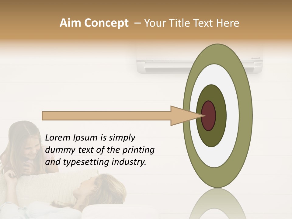 Togetherness Summer Looking PowerPoint Template