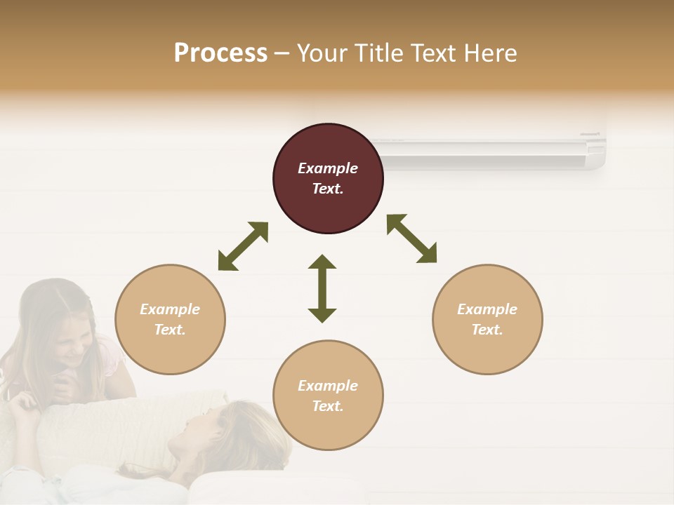Togetherness Summer Looking PowerPoint Template