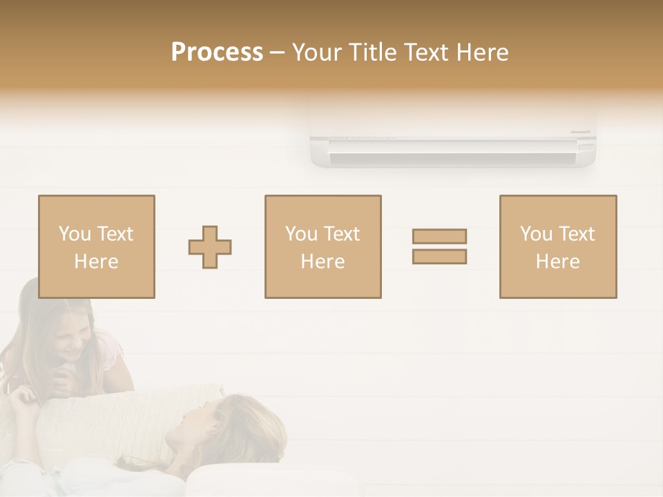 Togetherness Summer Looking PowerPoint Template
