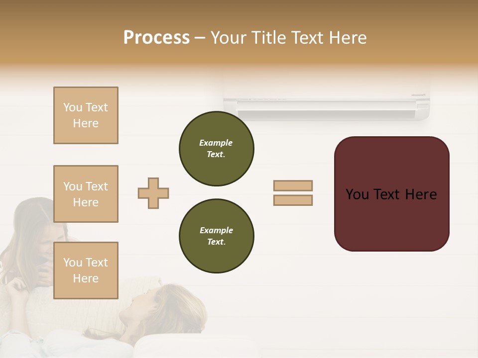 Togetherness Summer Looking PowerPoint Template