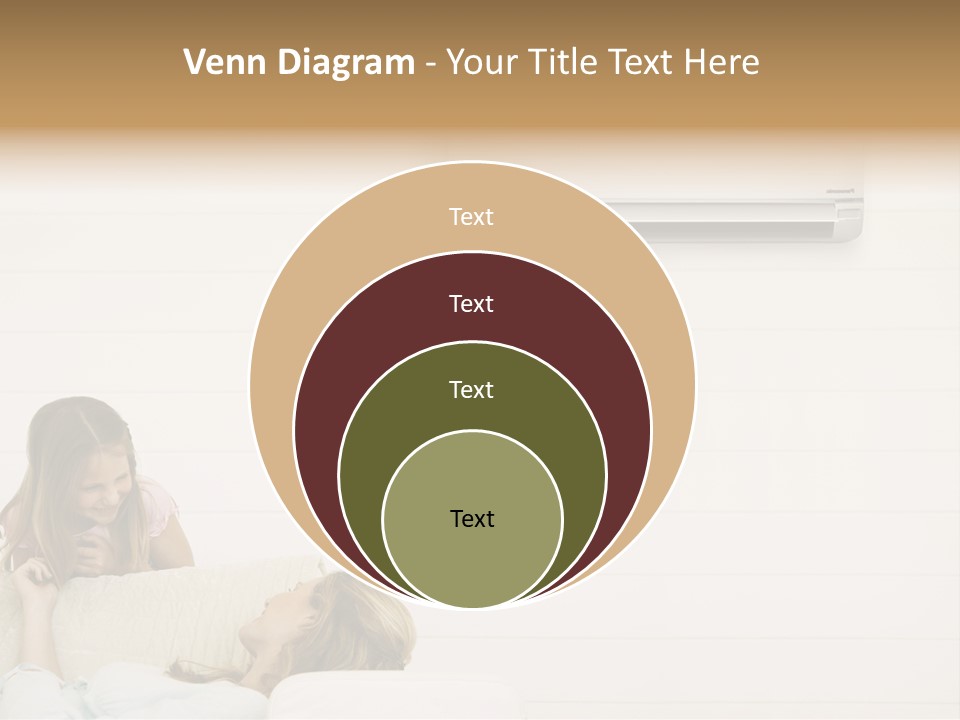 Togetherness Summer Looking PowerPoint Template