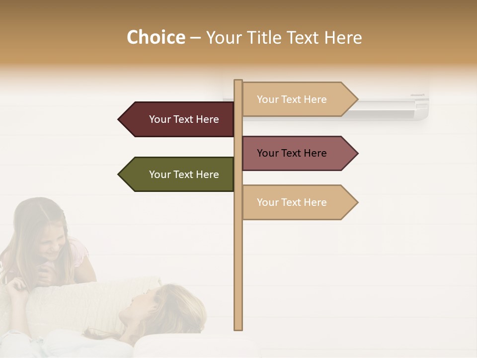 Togetherness Summer Looking PowerPoint Template
