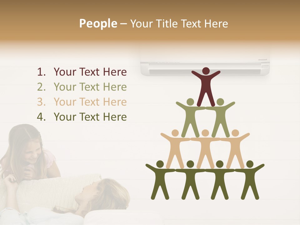 Togetherness Summer Looking PowerPoint Template