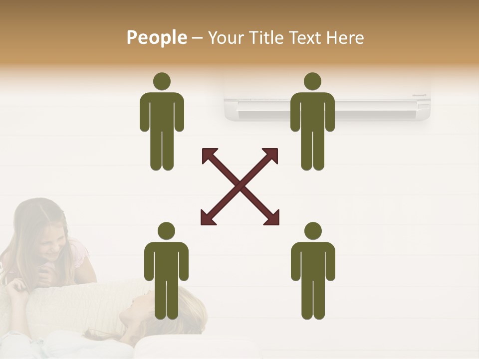 Togetherness Summer Looking PowerPoint Template