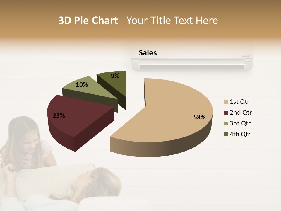 Togetherness Summer Looking PowerPoint Template