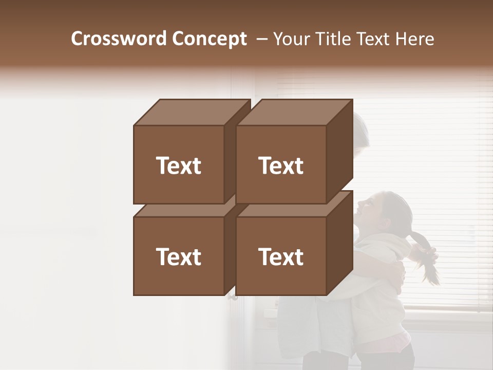 Parent Daughter Relaxation PowerPoint Template