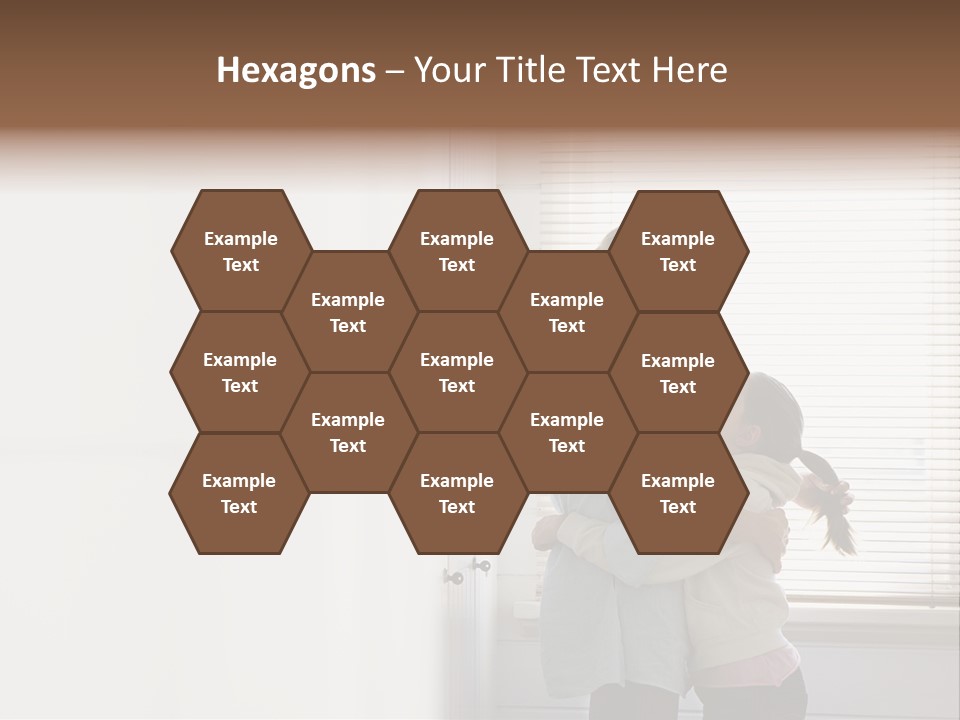 Parent Daughter Relaxation PowerPoint Template