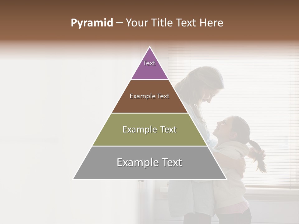 Parent Daughter Relaxation PowerPoint Template