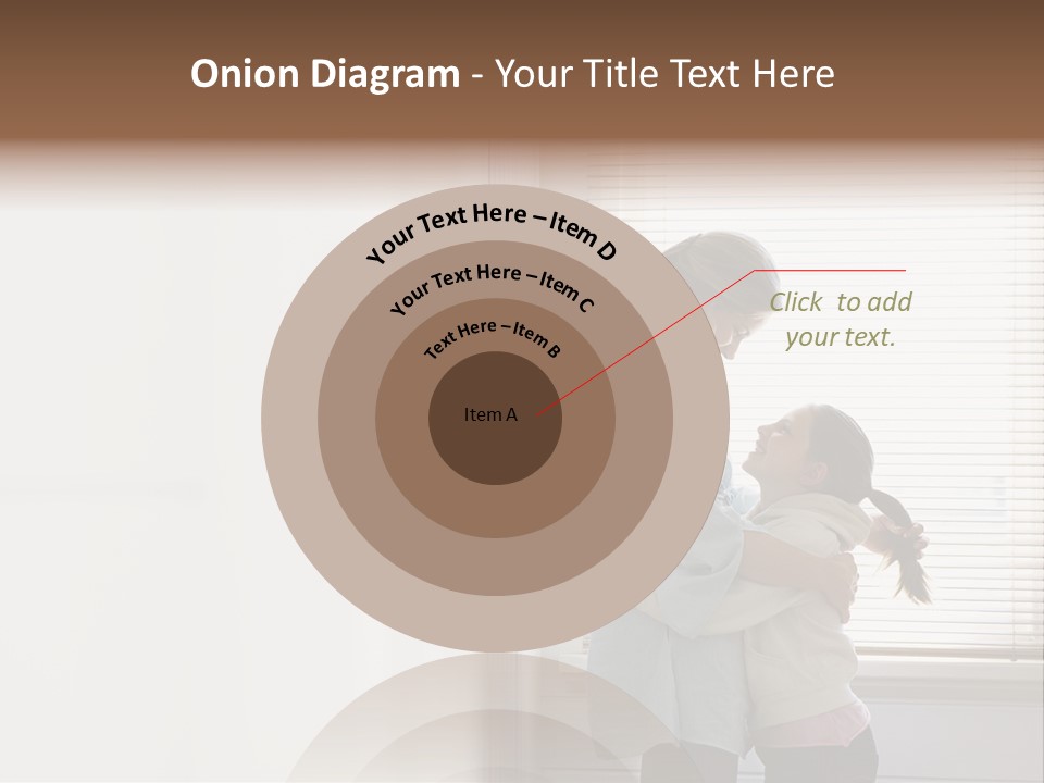 Parent Daughter Relaxation PowerPoint Template