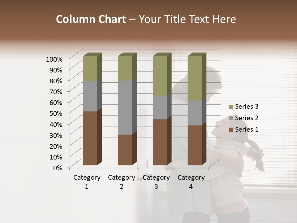 Parent Daughter Relaxation PowerPoint Template