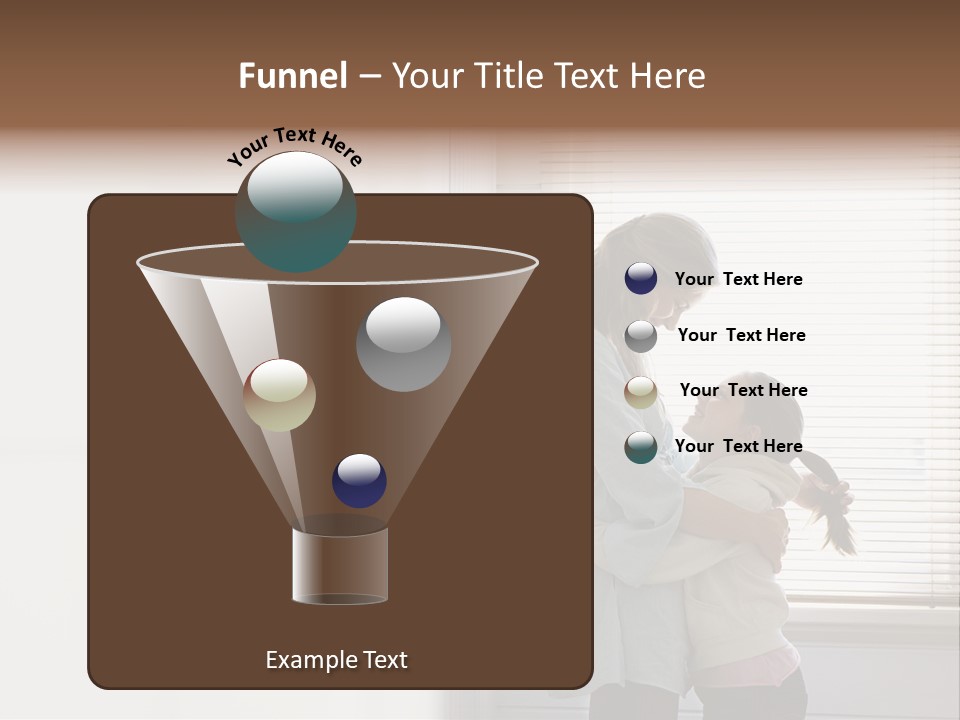 Parent Daughter Relaxation PowerPoint Template