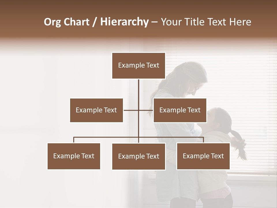 Parent Daughter Relaxation PowerPoint Template