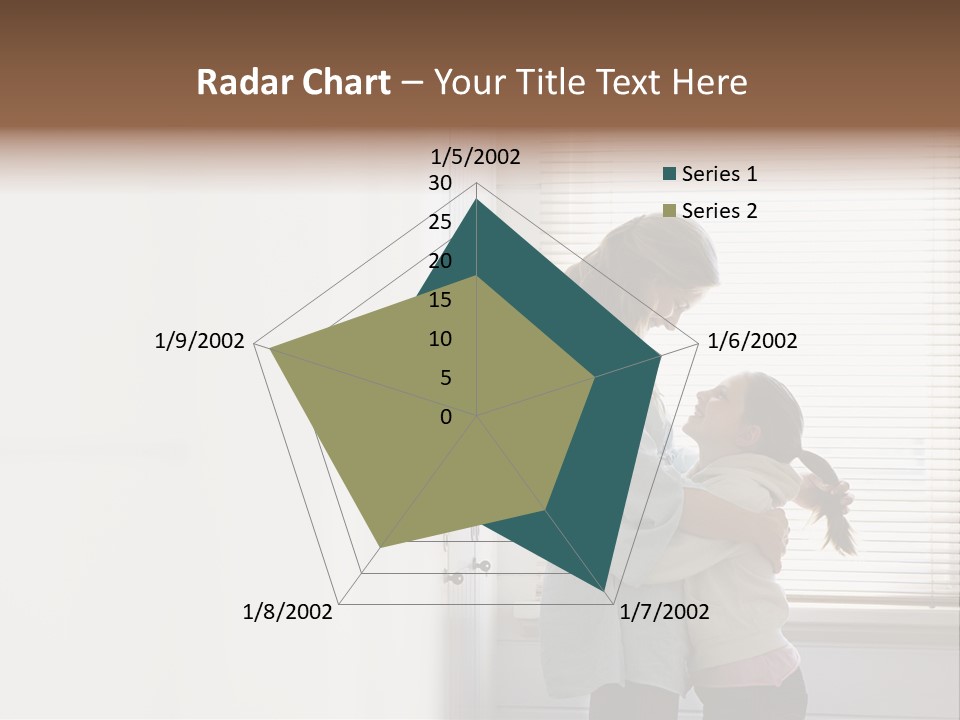 Parent Daughter Relaxation PowerPoint Template
