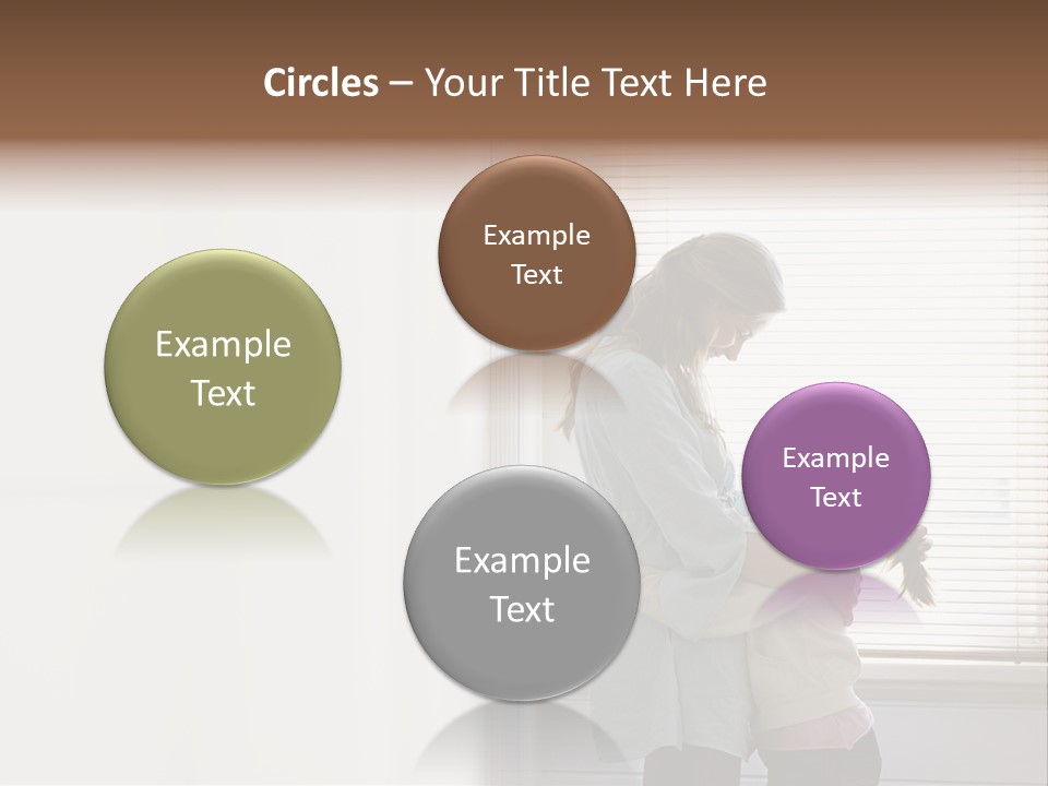 Parent Daughter Relaxation PowerPoint Template