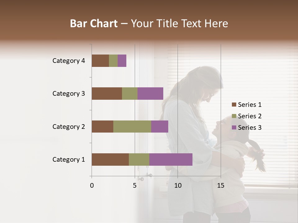 Parent Daughter Relaxation PowerPoint Template