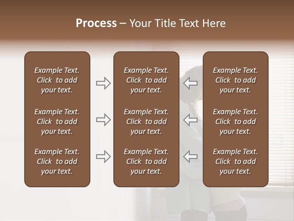 Parent Daughter Relaxation PowerPoint Template
