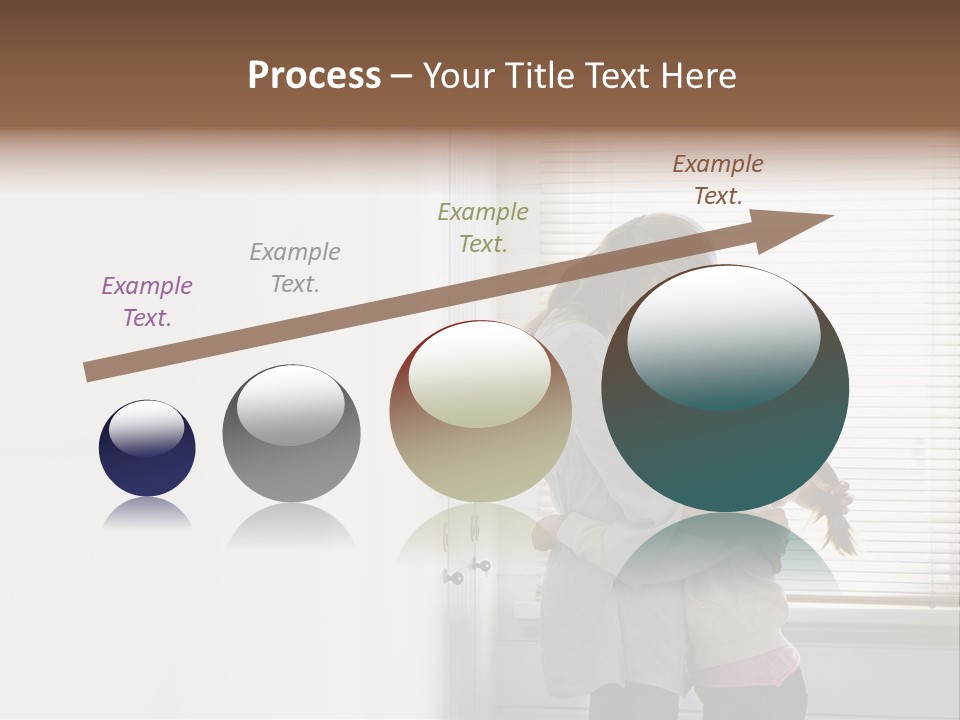 Parent Daughter Relaxation PowerPoint Template