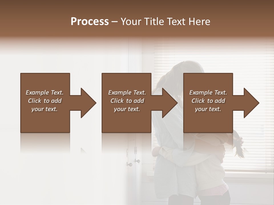 Parent Daughter Relaxation PowerPoint Template