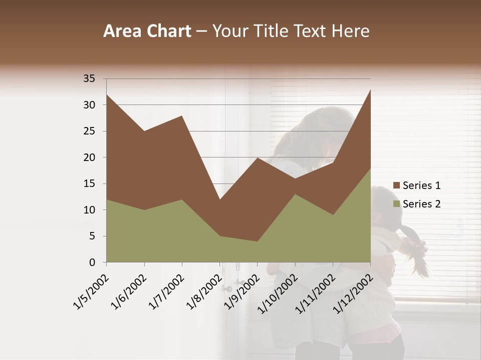 Parent Daughter Relaxation PowerPoint Template