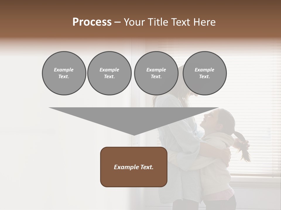 Parent Daughter Relaxation PowerPoint Template