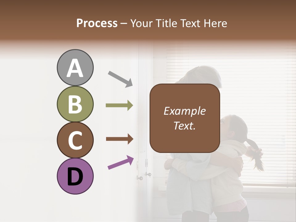 Parent Daughter Relaxation PowerPoint Template