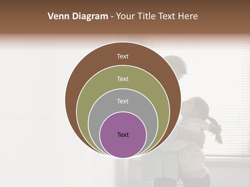 Parent Daughter Relaxation PowerPoint Template