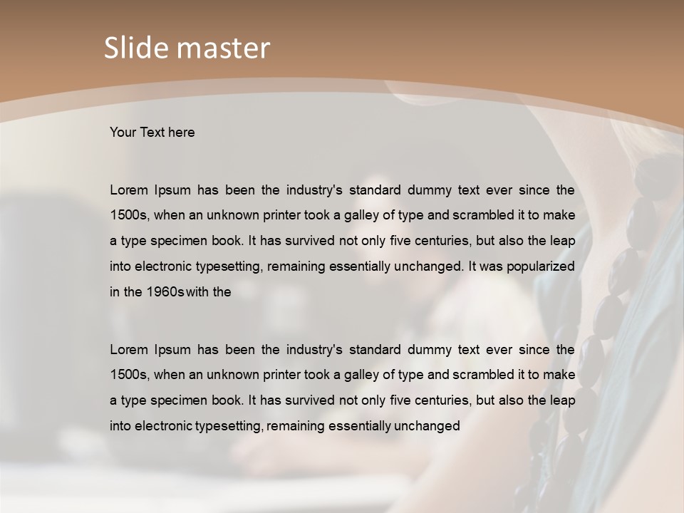Lab Computer People PowerPoint Template