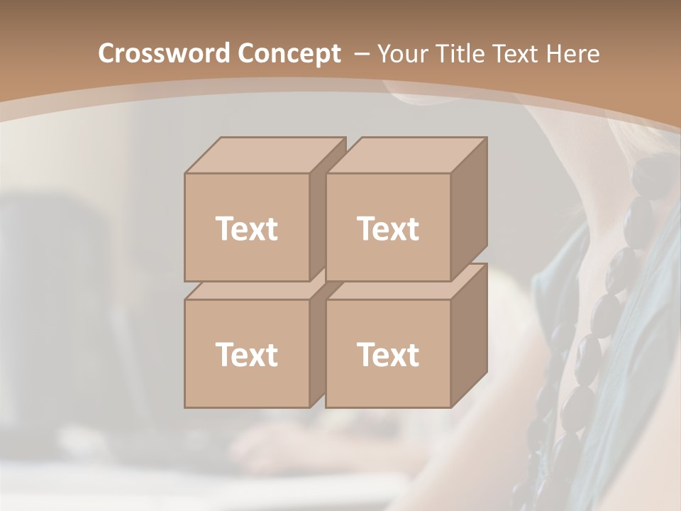 Lab Computer People PowerPoint Template