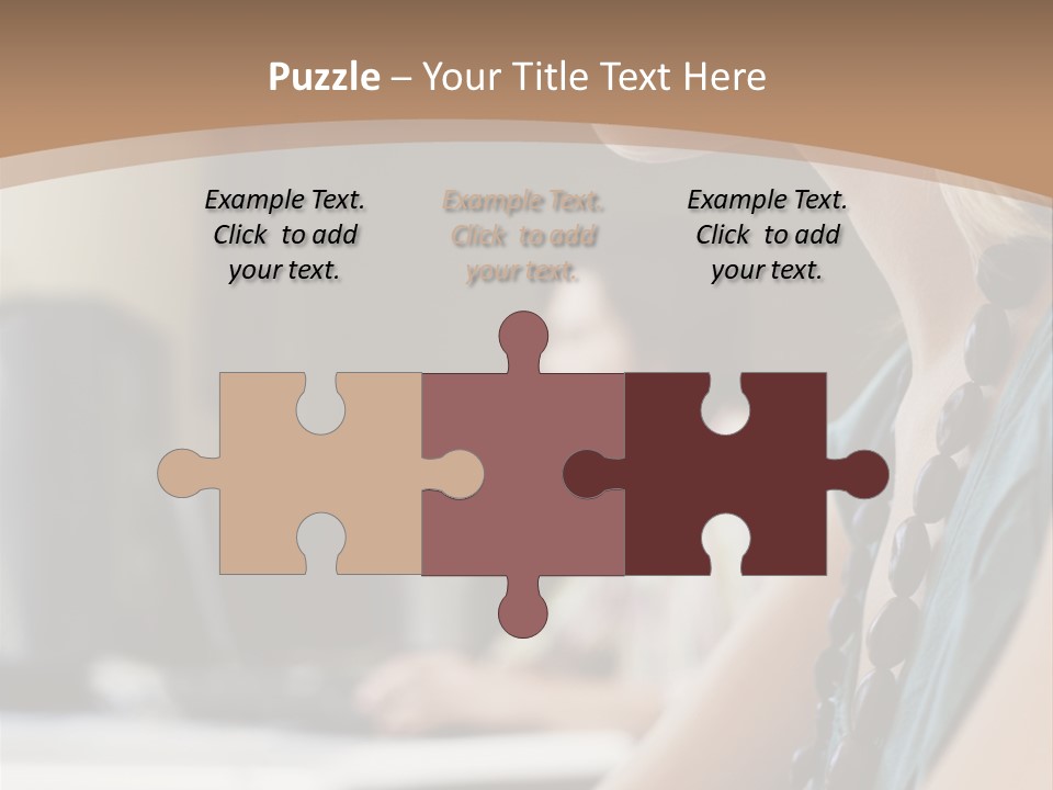 Lab Computer People PowerPoint Template