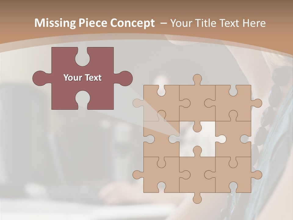 Lab Computer People PowerPoint Template