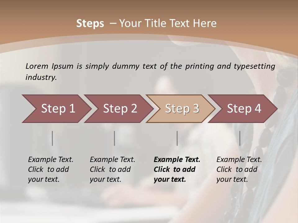 Lab Computer People PowerPoint Template