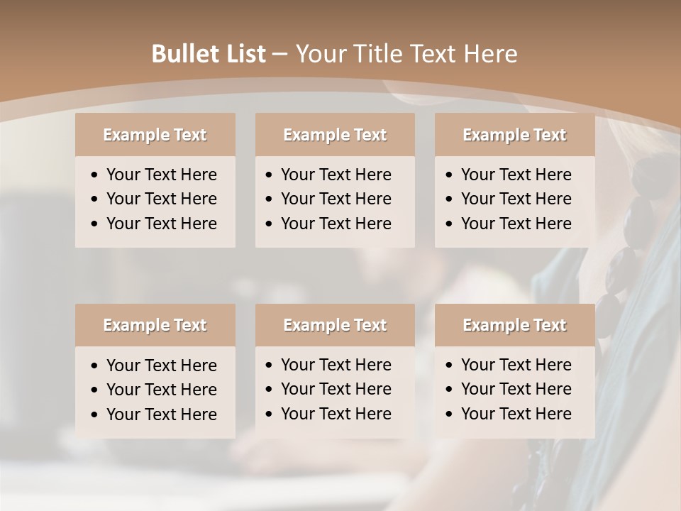 Lab Computer People PowerPoint Template
