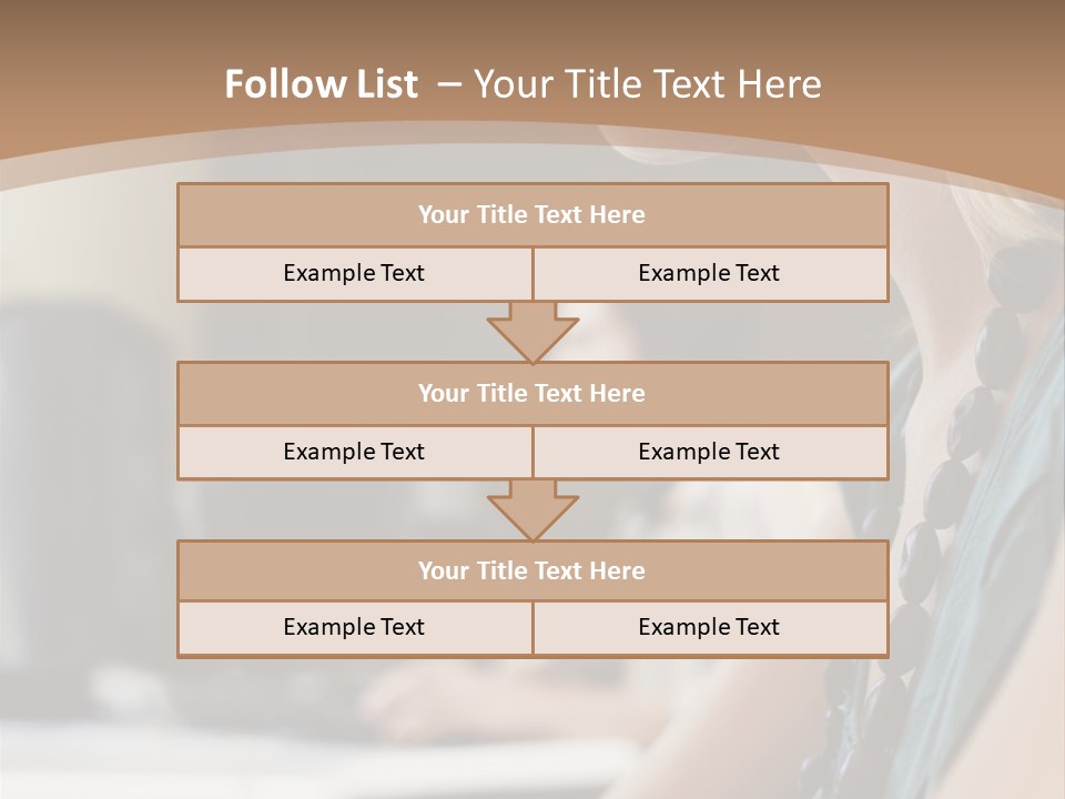 Lab Computer People PowerPoint Template