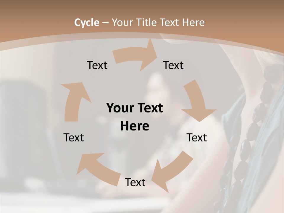 Lab Computer People PowerPoint Template