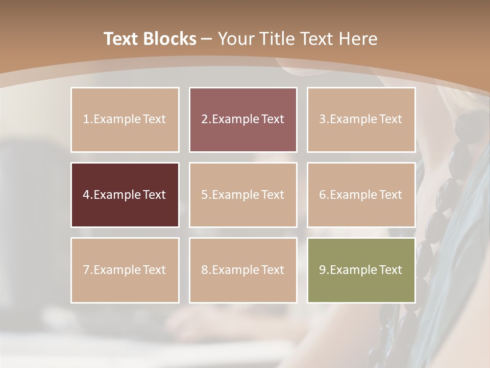 Lab Computer People PowerPoint Template