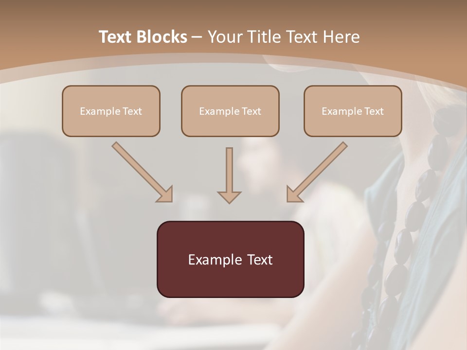 Lab Computer People PowerPoint Template