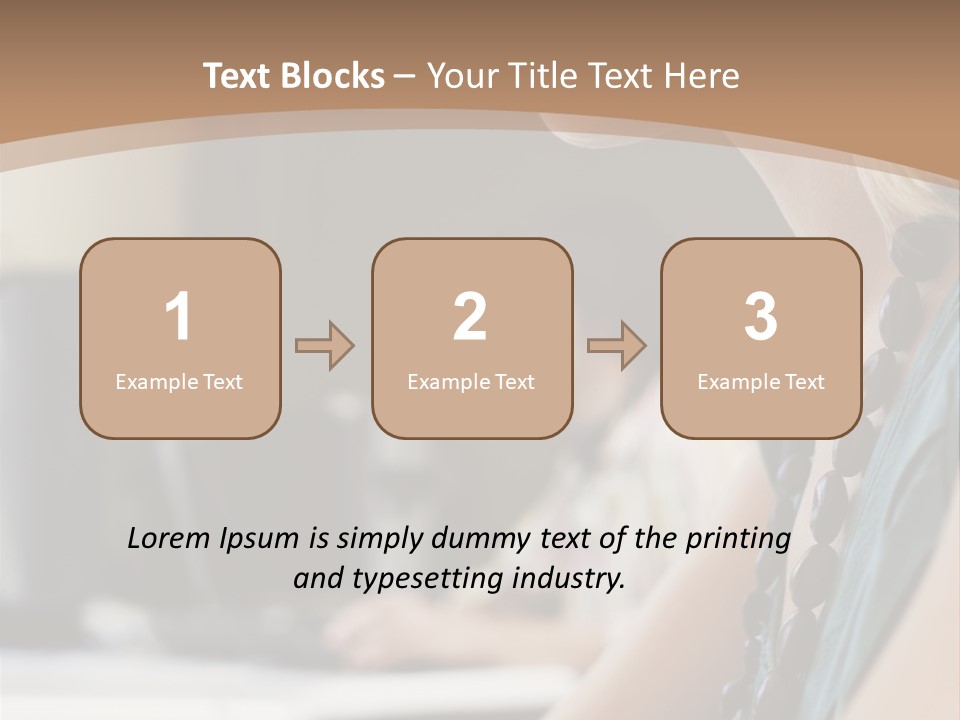 Lab Computer People PowerPoint Template