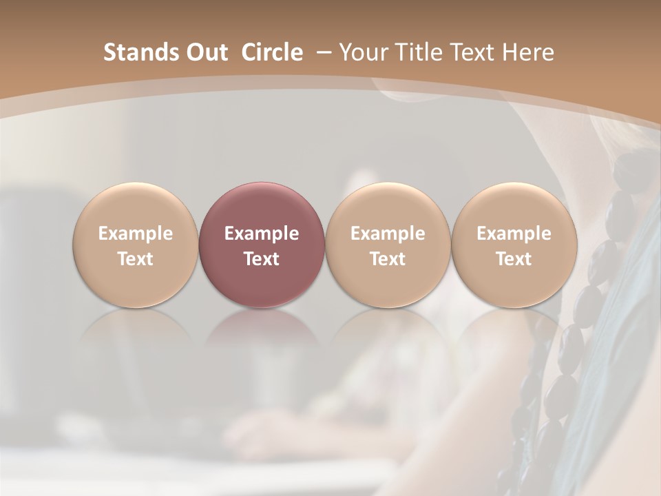 Lab Computer People PowerPoint Template